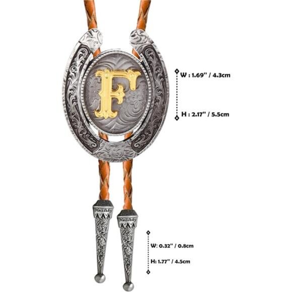 Bolo tie for Men F - Picture 3 of 6